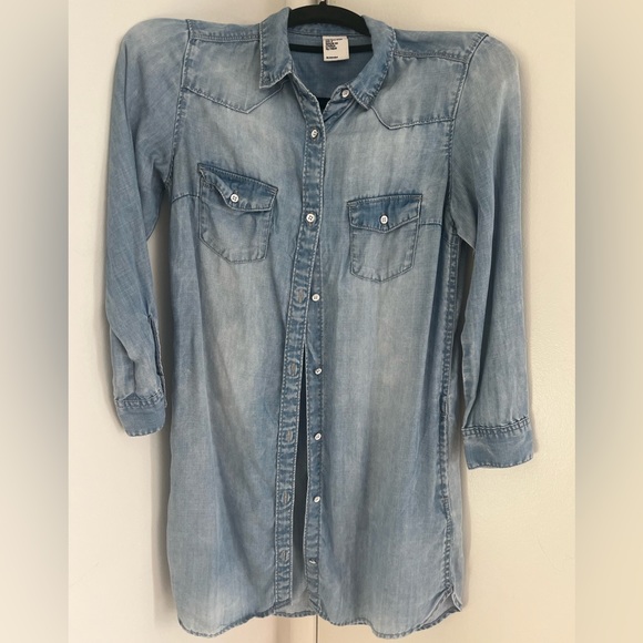 H&M Denim shirt dress - Picture 1 of 5